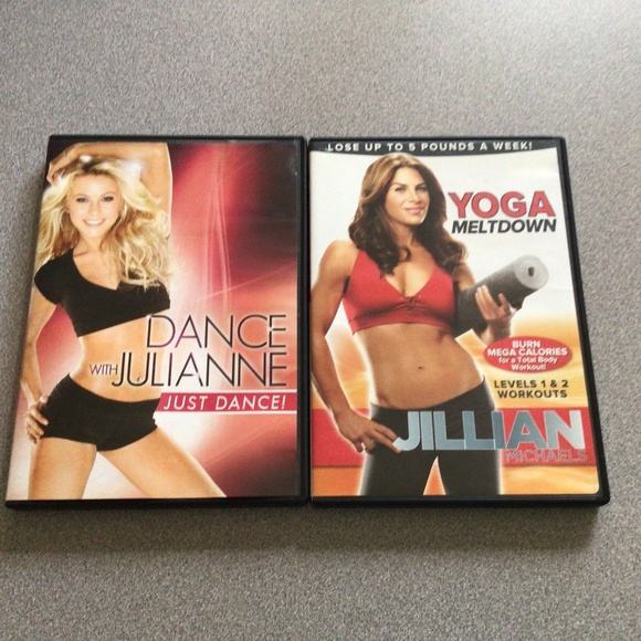 Jillian Yoga Meltdown DVD/ Dance With Jillian DVD - Picture 1 of 2